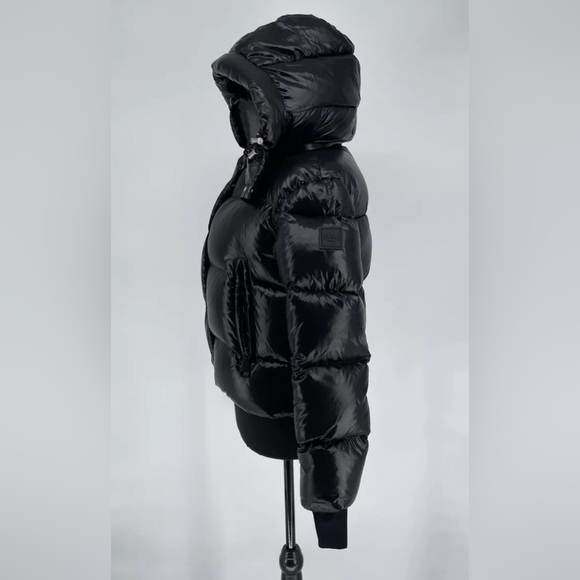 Sam. New York Puffer Jacket Coat Black Full Zip Women’s Size XS - Picture 6 of 14